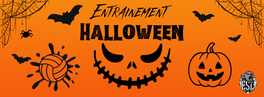 🎃Entrainement d'Halloween 🏐
