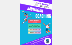 COACHING BADMINTON
