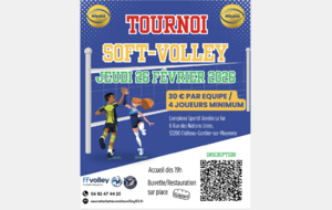 TOURNOI SOFT VOLLEY