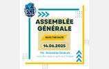 Save the date Assemblée Générale Samedi 14 Juin 2025